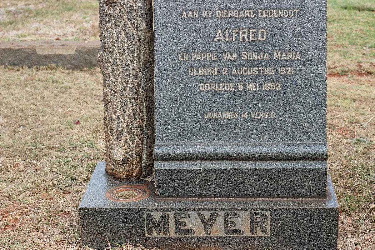 MEYER Alfred 1921-1953