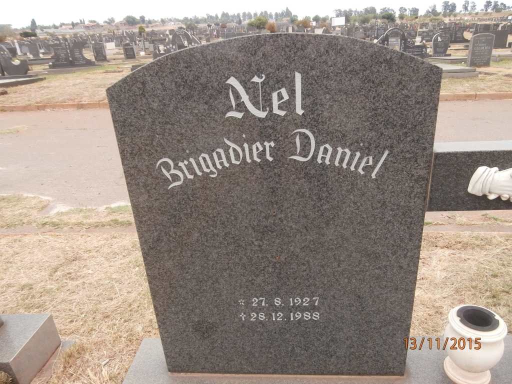NEL Brigadier Daniel 1927-1988