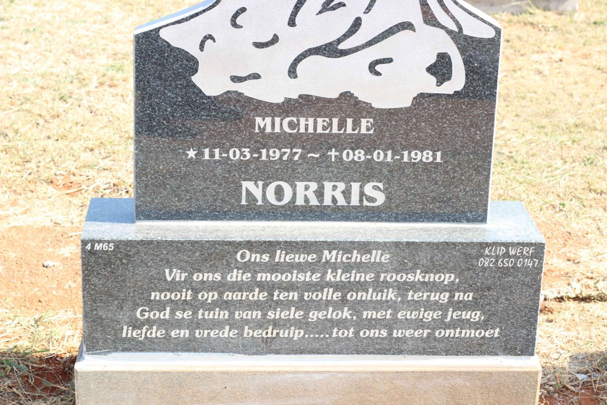 NORRIS Michelle 1977-1981