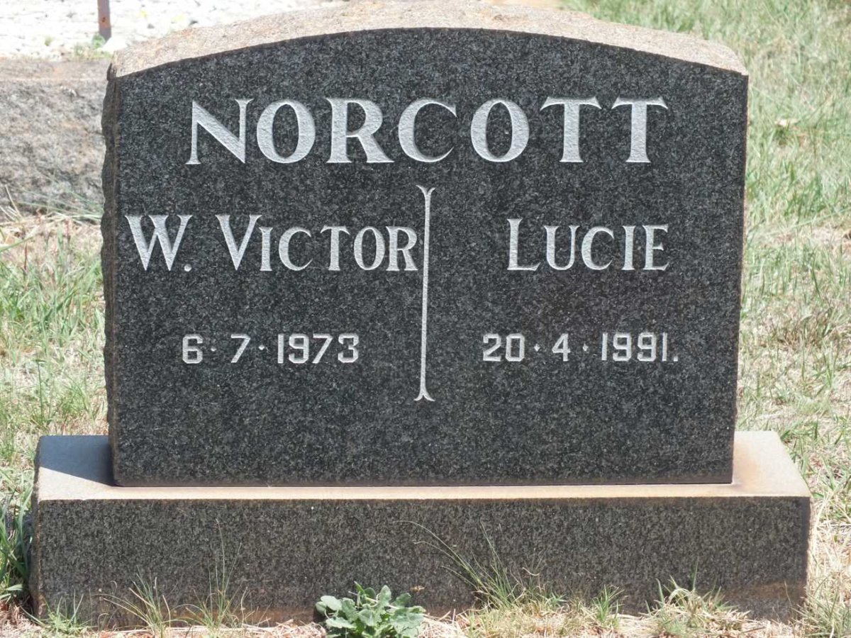 NORCOTT W. Victor -1973 &amp; Lucie -1991