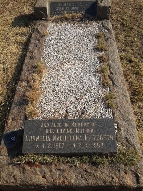 OATS Cornelia Magdalena Elizabeth 1907-1969