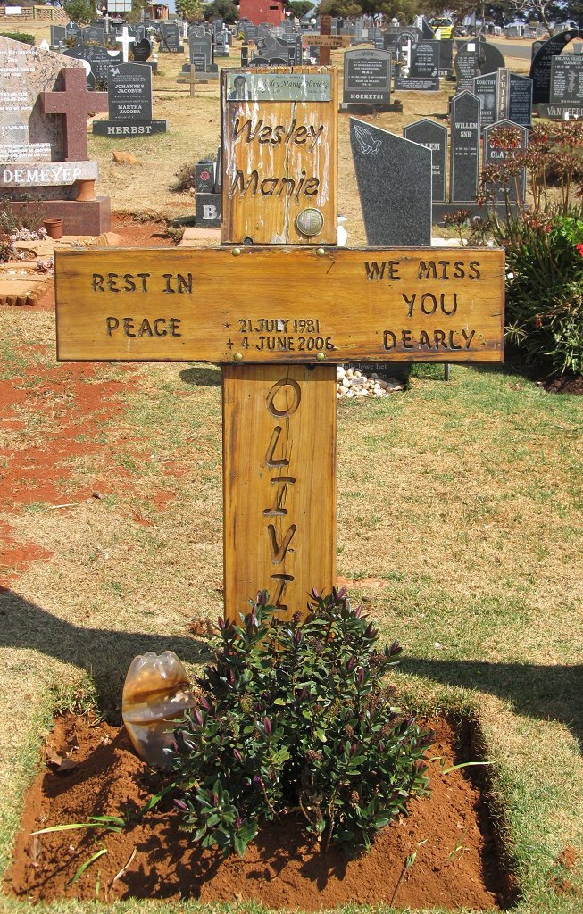 OLIVIER Wesley Manie 1981-2006