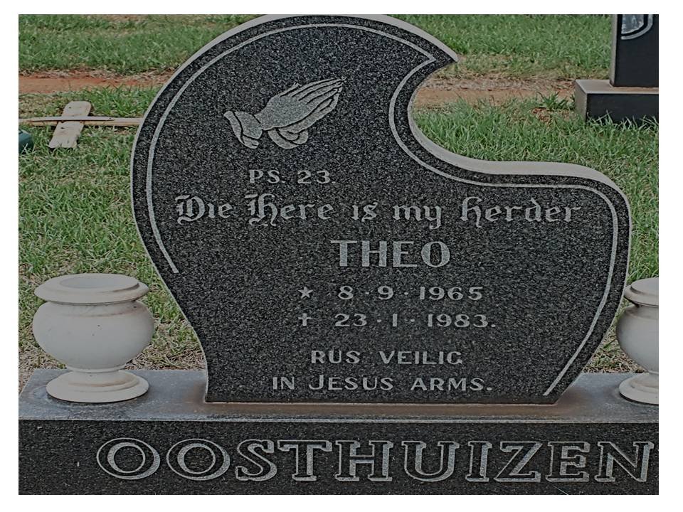 OOSTHUIZEN Theo 1965-1983