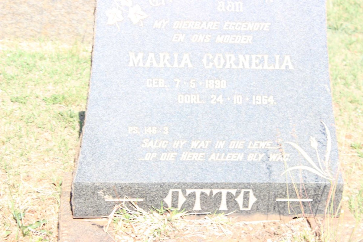 OTTO Maria Cornelia 1890-1964