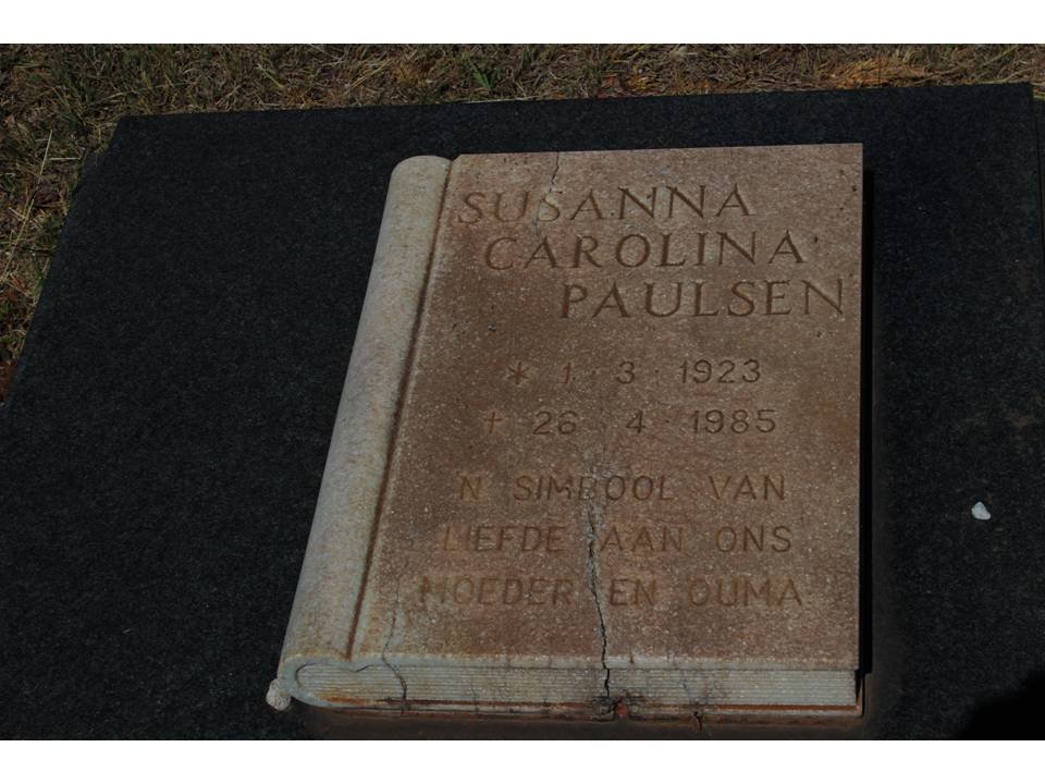 PAULSEN Susanna Carolina 1923-1985
