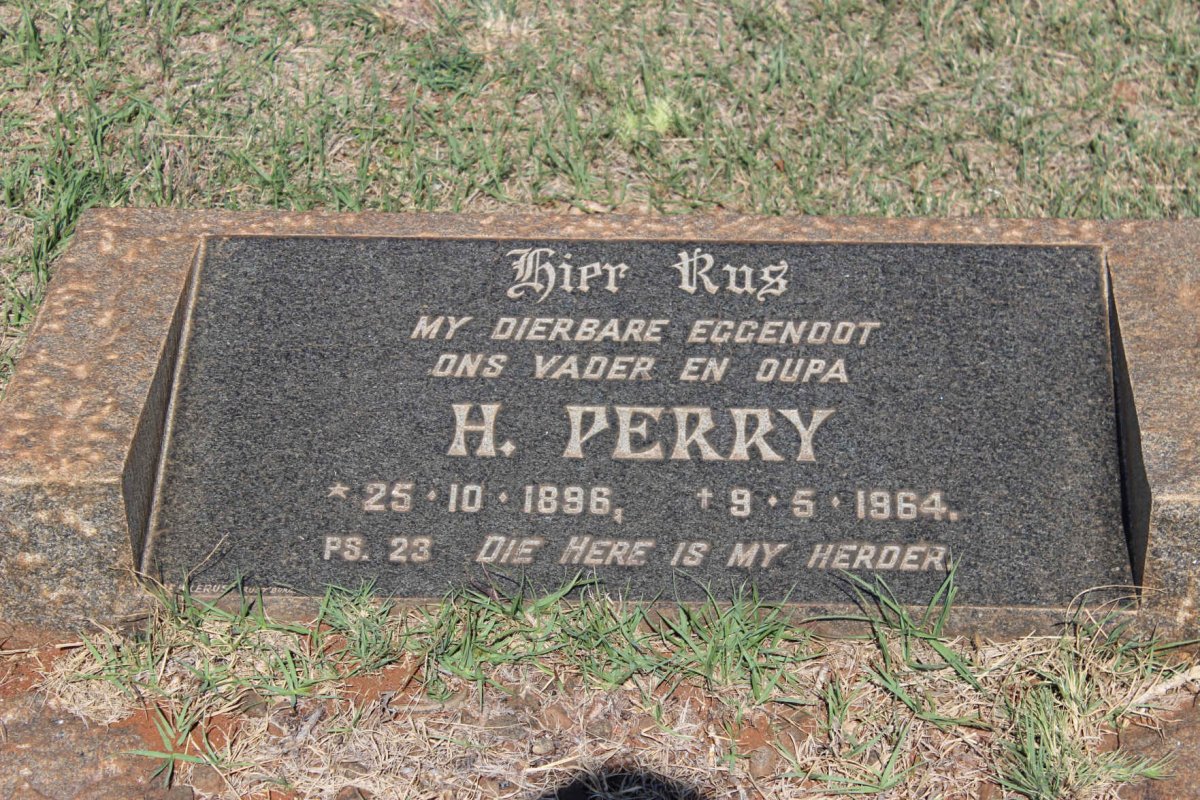 PERRY H. 1896-1964