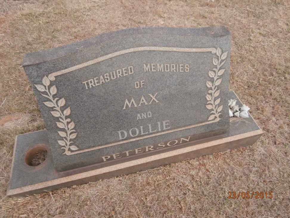 PETERSON Max &amp; Dollie