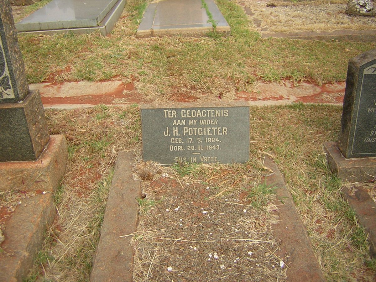 POTGIETER J.H. 1884-1949