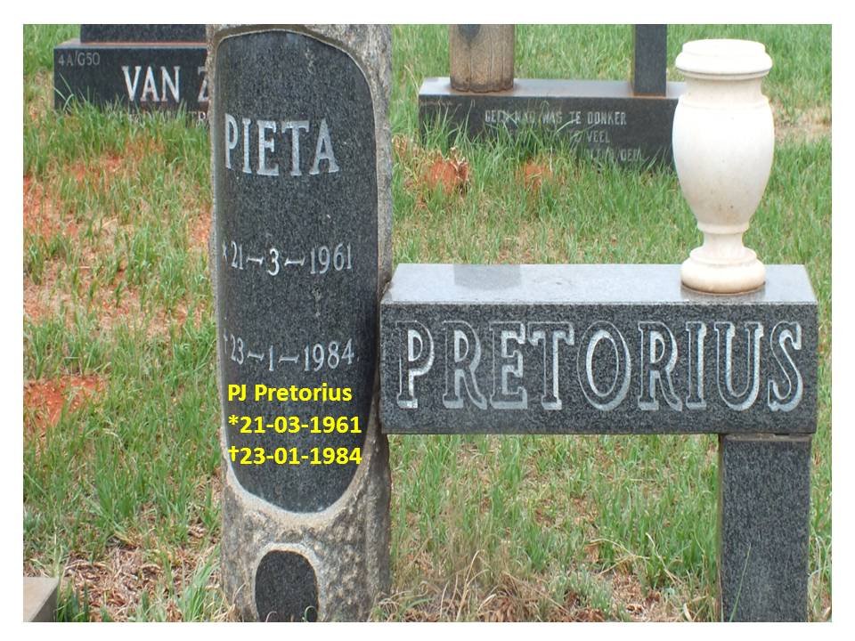 PRETORIUS P.J. 1961-1984