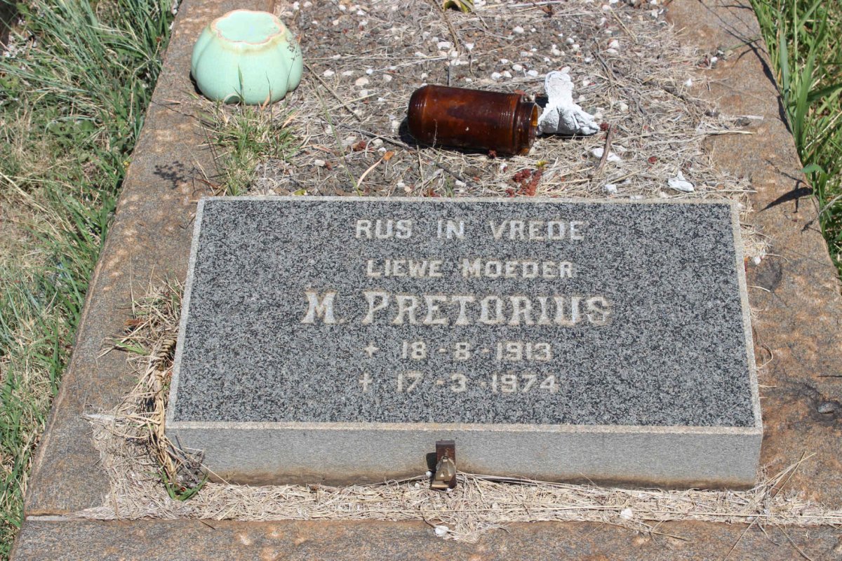 PRETORIUS M. 1913-1974