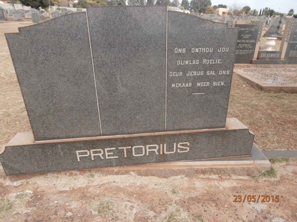 PRETORIUS Roelie