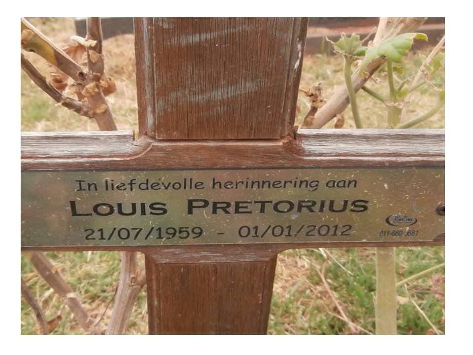 PRETORIUS Louis 1959-2012