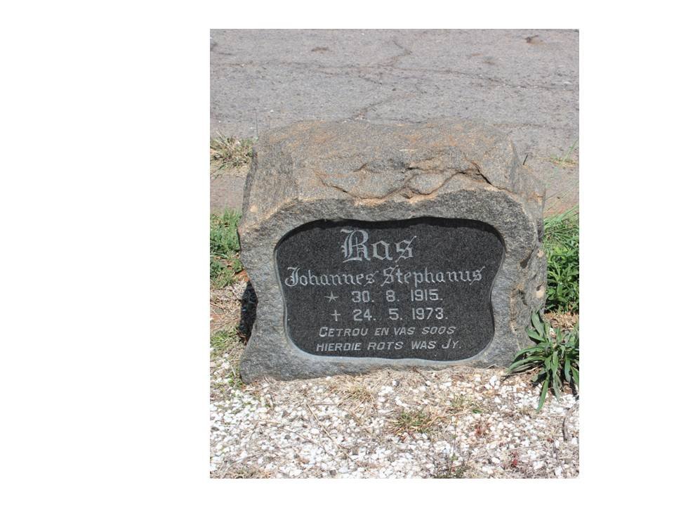 RAS Johannes Stephanus 1915-1973