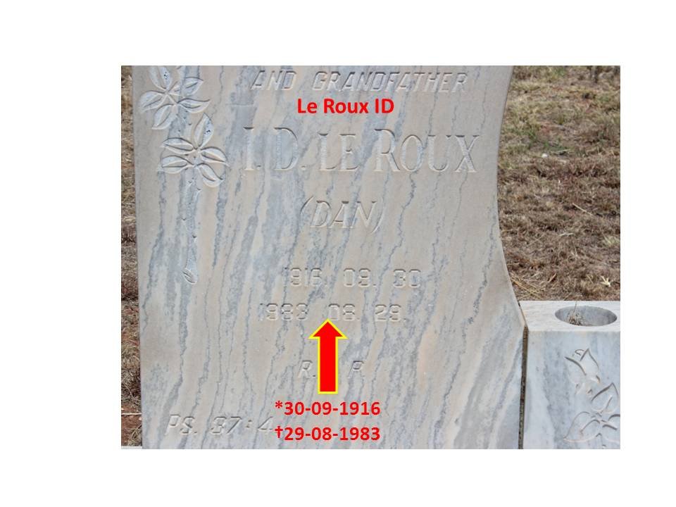 ROUX I.D., le 1916-1983
