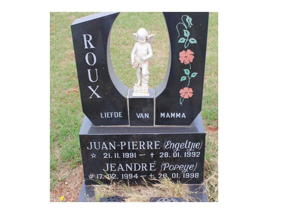 ROUX Juan-Pierre 1991-1992 :: ROUX Jeandré 1994-1998