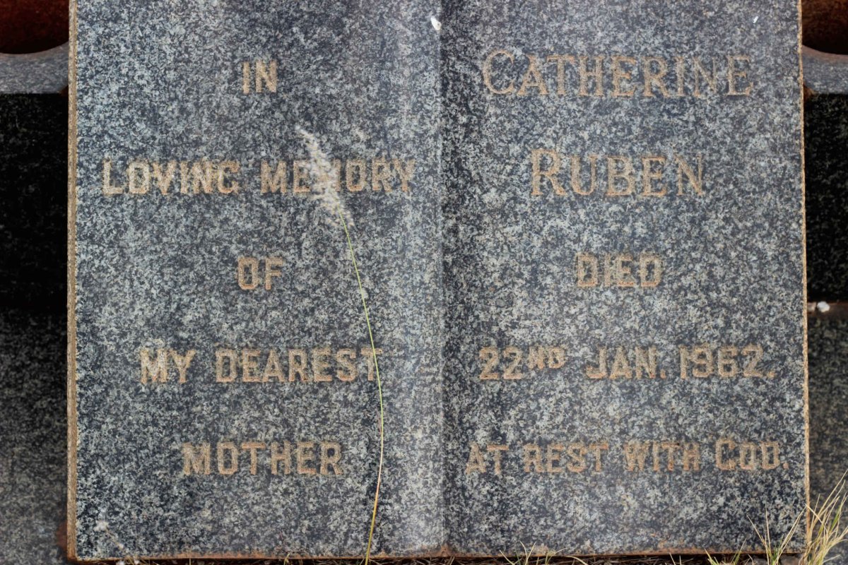 RUBEN Catherine -1962