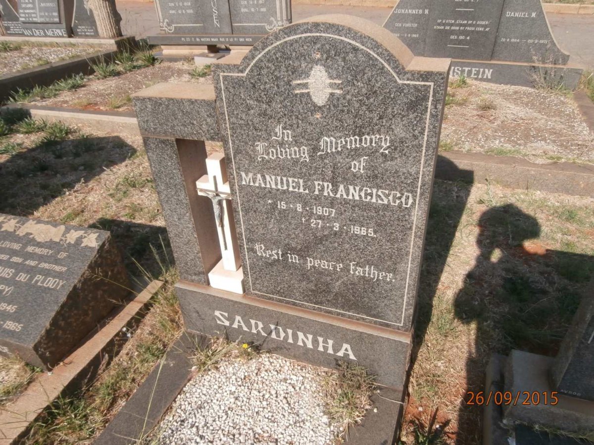 SARDINHA Manuel Francisco 1907-1965