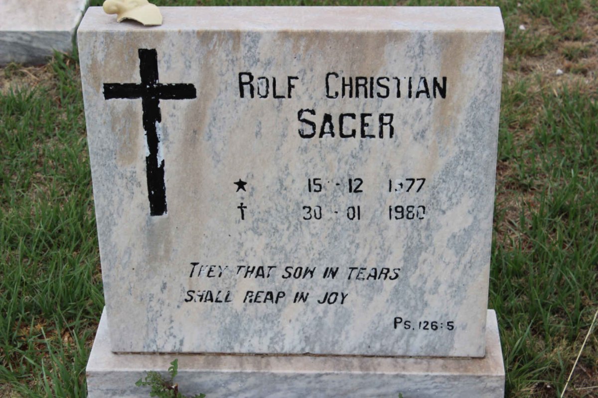SAGER Rolf Christian 1977-1980
