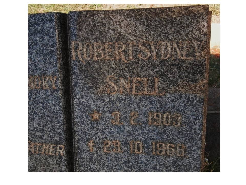 SNELL Robert Sydney 1903-1966