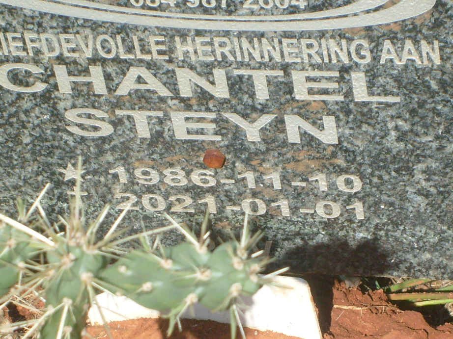 STEYN Chantel 1986-2021