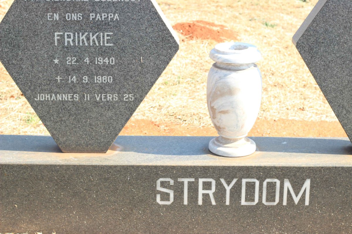 STRYDOM Frikkie 1940-1980