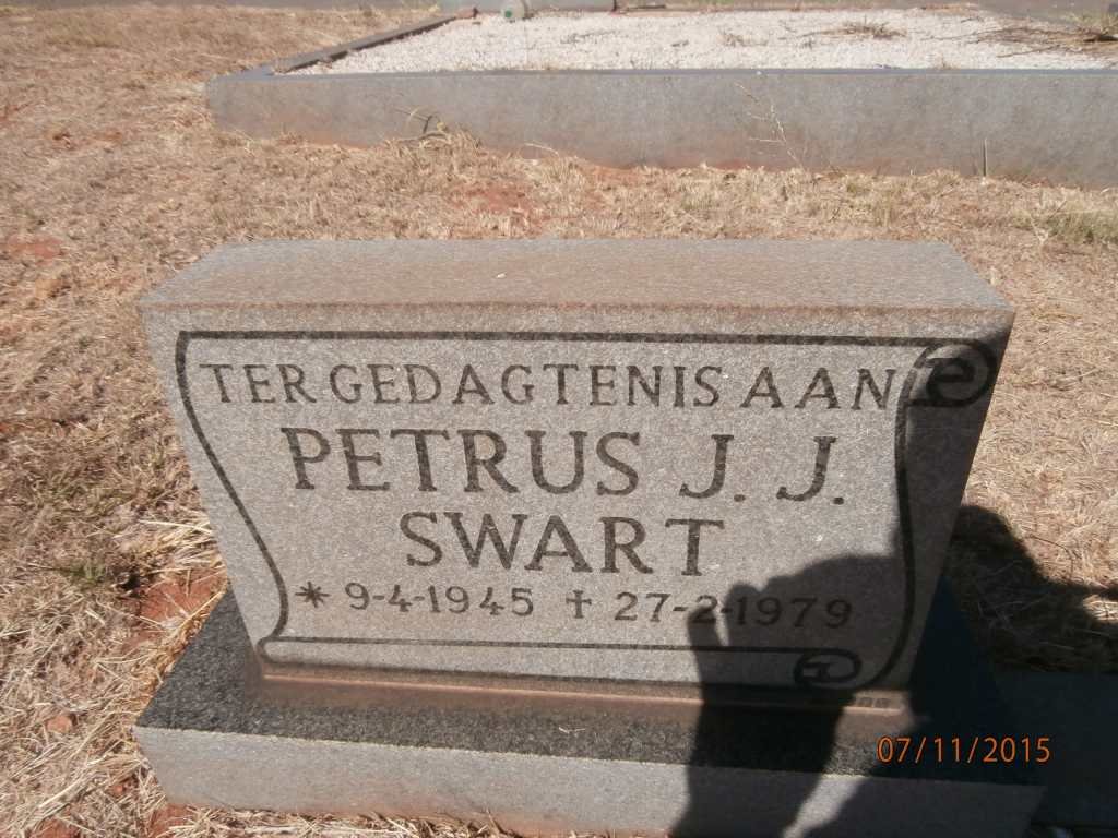 SWART Petrus J.J. 1945-1979