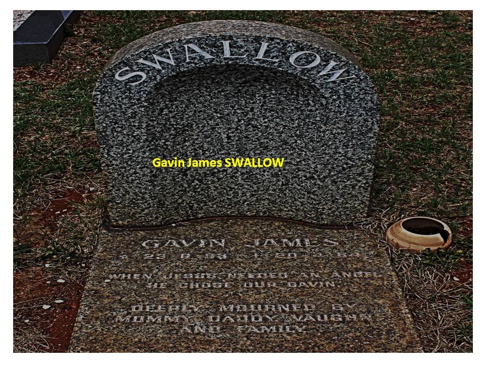SWALLOW Gavin James 1983-1984