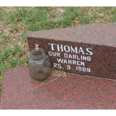 THOMAS Warren -1989