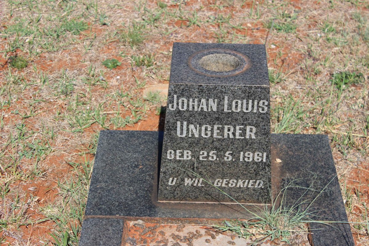 UNGERER Johan Louis 1961-