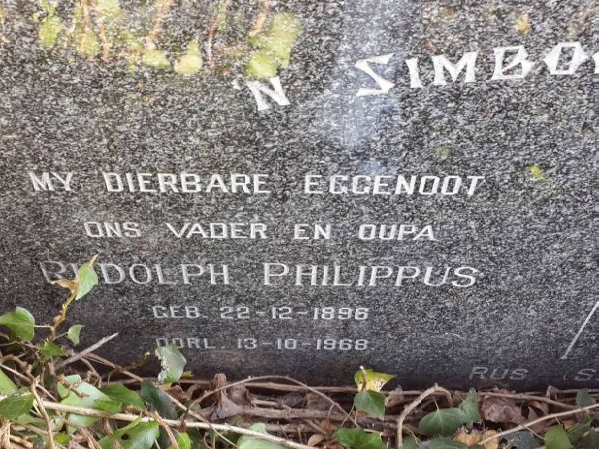 ? Rudolph Philippus 1896-1968