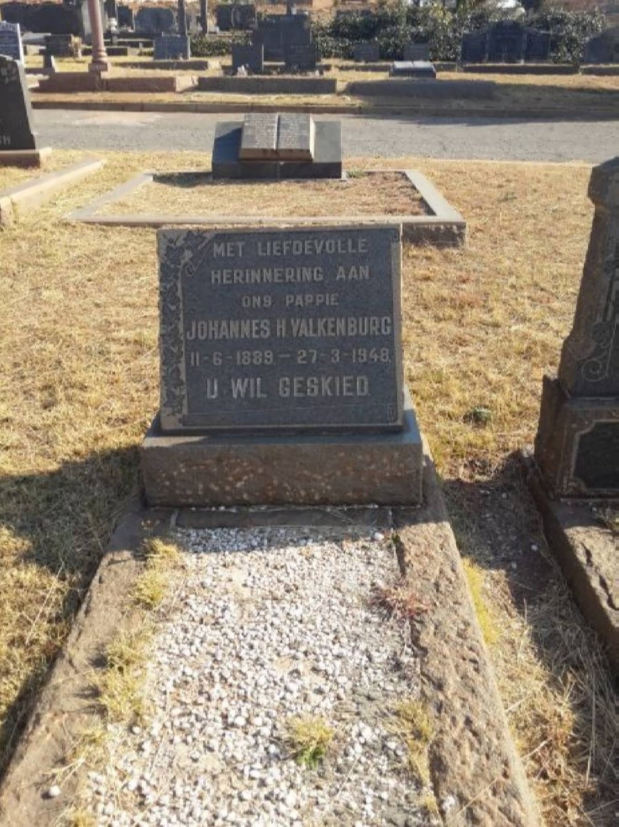 VALKENBURG Johannes H. 1889-1948