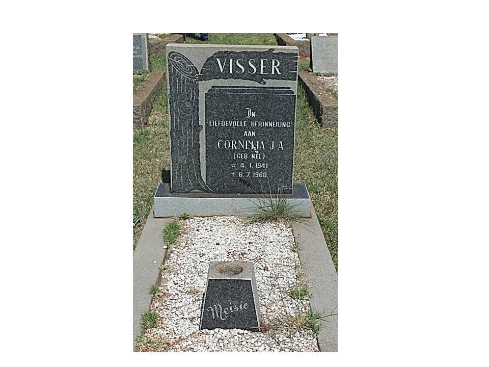 VISSER Cornelia J.A. nee NEL 1941-1968