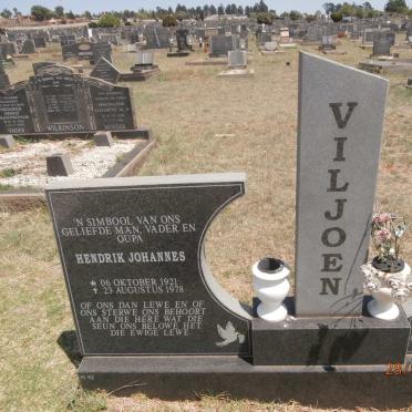 VILJOEN Hendrik Johannes 1921-1978