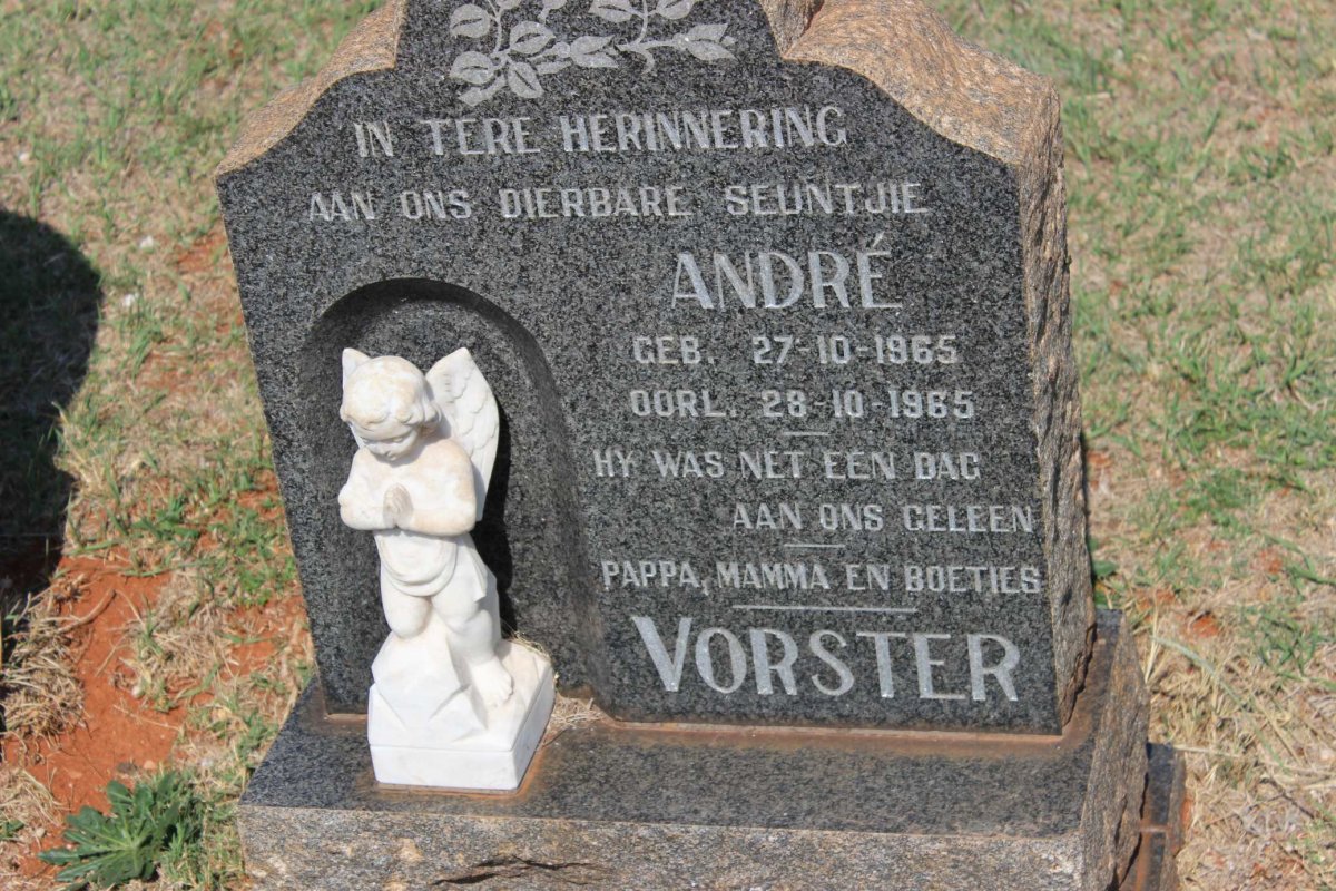 VORSTER André 1965-1965