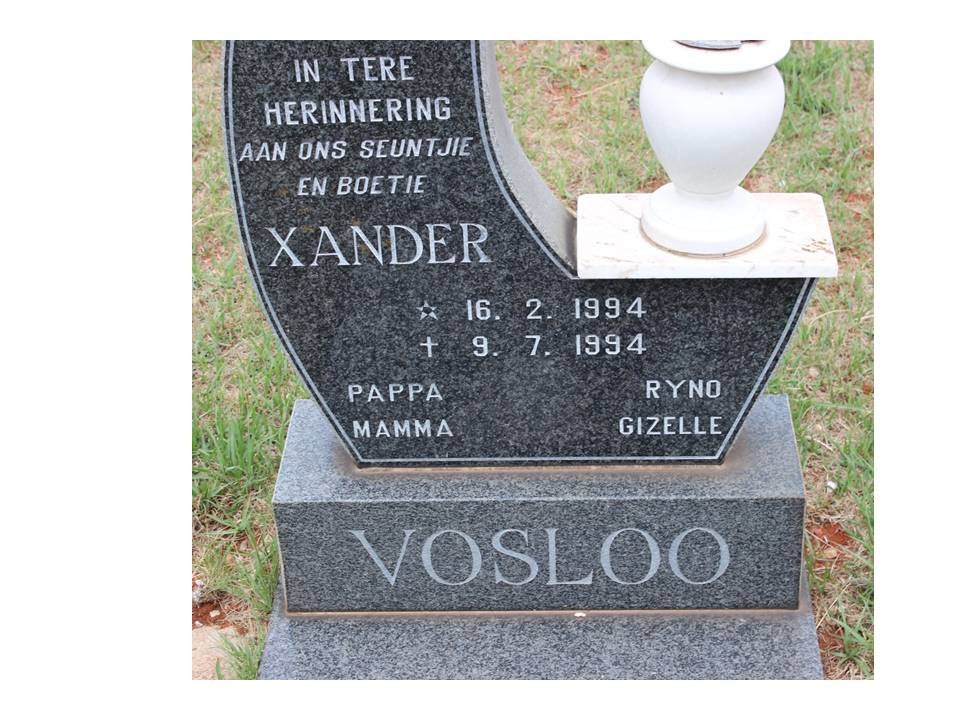 VOSLOO Xander 1994-1994