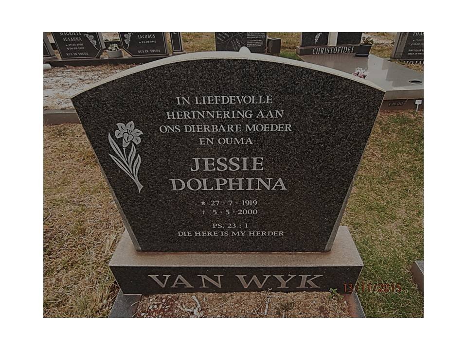 WYK Jessie Dolphina, van 1919-2000