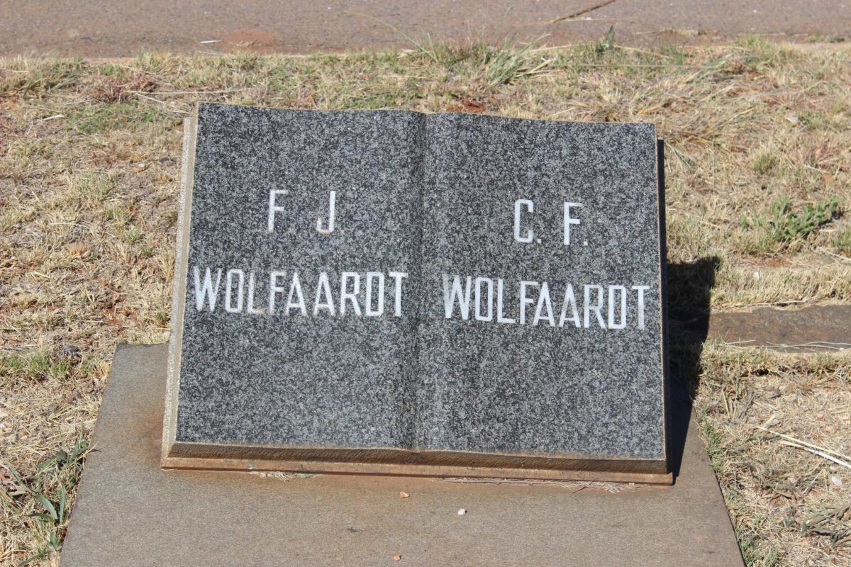 WOLFAARDT F.J. &amp; C.F.