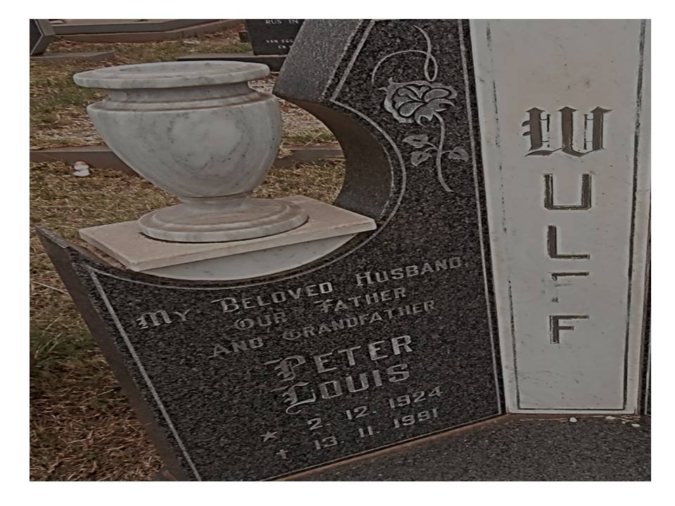 WULFF Peter Louis 1924-1991