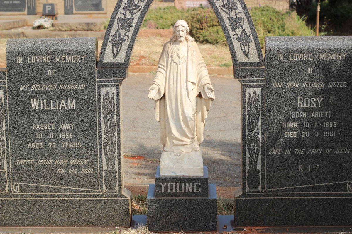 YOUNG William -1959 &amp; Rosy ABIET 1898-1961