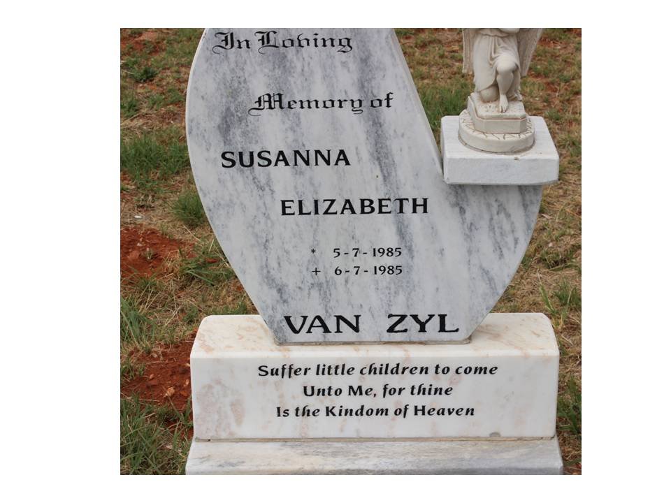 ZYL Susanna Elizabeth, van 1985-1985