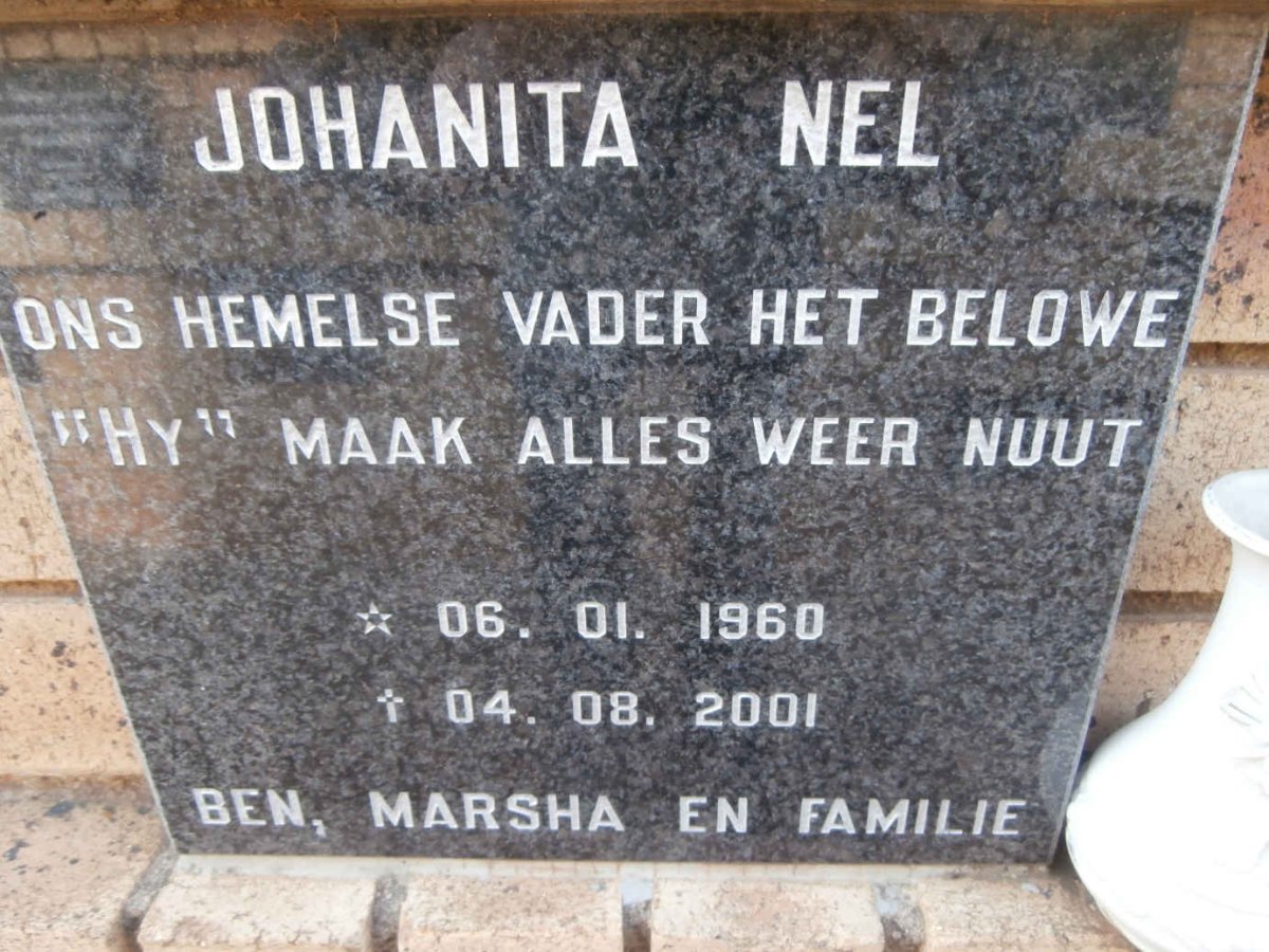 NEL Johanita 1960-2001