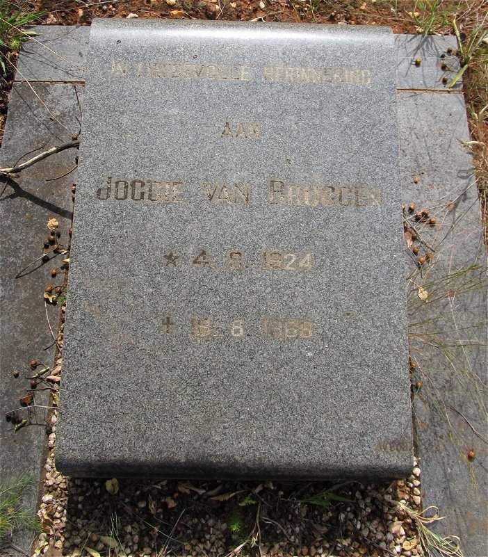 BRUGGEN Joggie, van 1924-1969