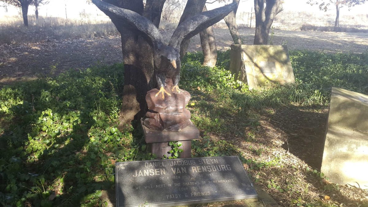 RENSBURG Daniel Jacobus Steyn, Jansen van 1924-1997