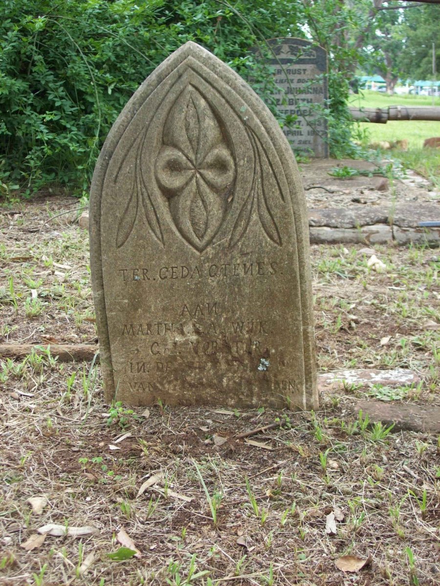 WIJK Martha SA., van nee VORSTER