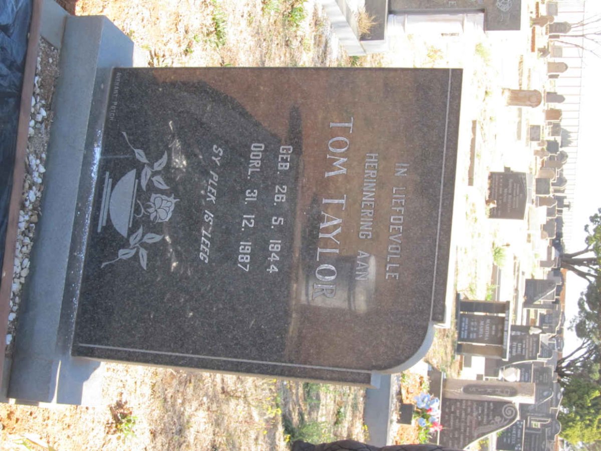 TAYLOR Tom 1944-1987
