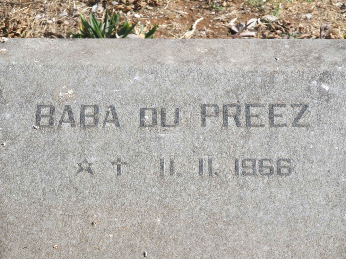 PREEZ Baba, du 1966-1966