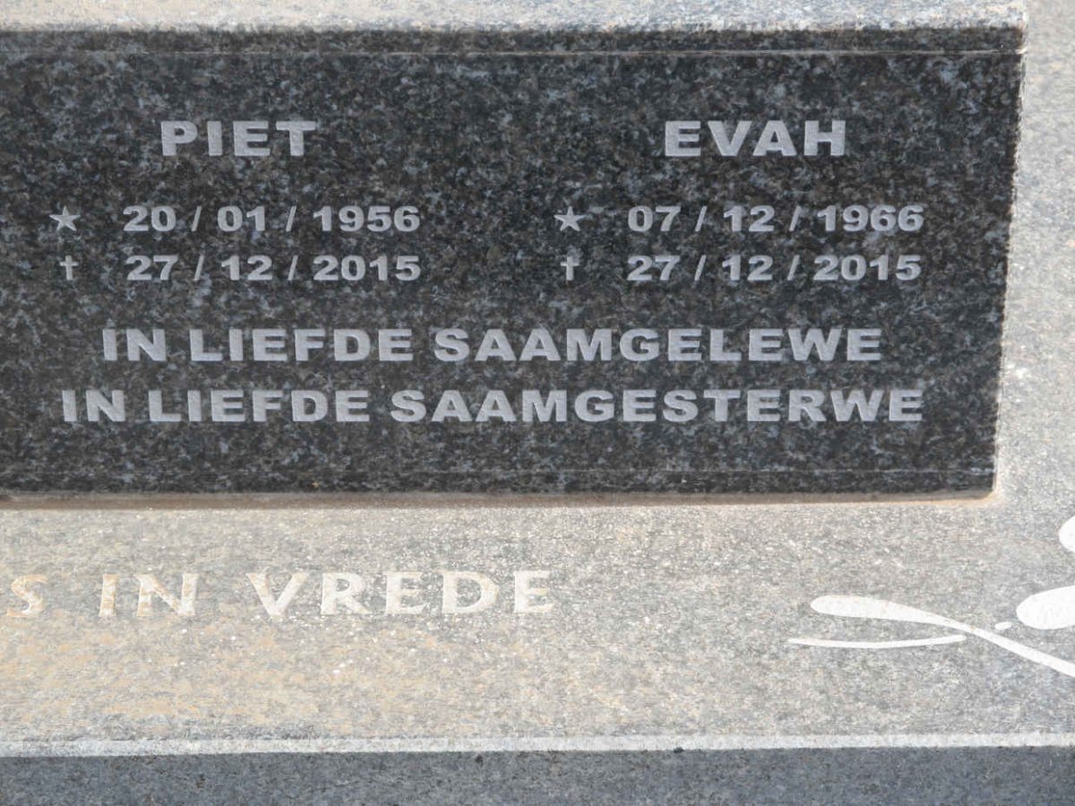 BEETGE Johannes Hermanus 1925-1992 &amp; Maria Elizabetha Johanna 1931-2012