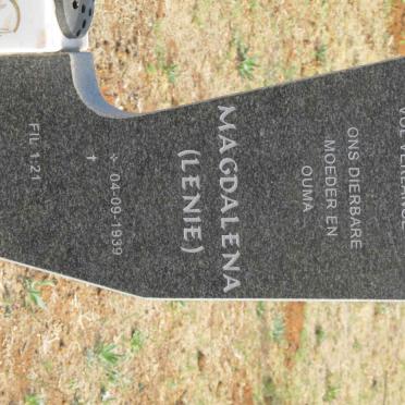 BOSHOFF Christoffel Hendrik 1934-2012 &amp; Magdalena 1939-