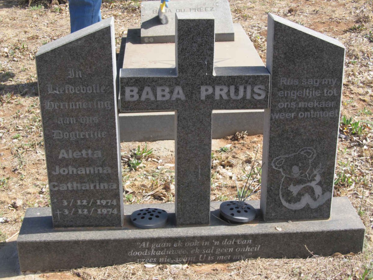 PRUIS Aletta Johanna Catharina 1974-1974