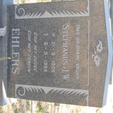 EHLERS Stephanus J.W. 1908-1984